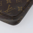 LOUIS VUITTON Monogram Pochette Accessoires Pouch M51980 LV Auth 213416-11