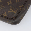 LOUIS VUITTON Monogram Pochette Accessoires Pouch M51980 LV Auth 213416-14