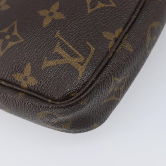 LOUIS VUITTON Monogram Pochette Accessoires Pouch M51980 LV Auth 213416