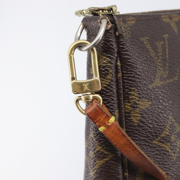 LOUIS VUITTON Monogram Pochette Accessoires Pouch M51980 LV Auth 213416