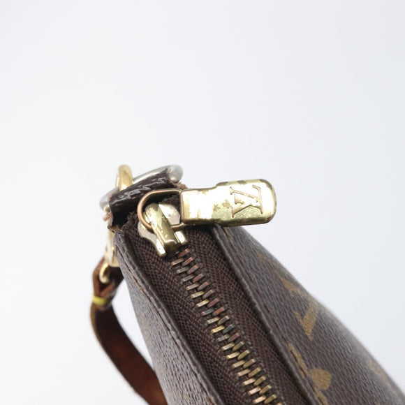 LOUIS VUITTON Monogram Pochette Accessoires Pouch M51980 LV Auth 213416