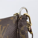LOUIS VUITTON Monogram Pochette Accessoires Pouch M51980 LV Auth 213416-18