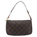 LOUIS VUITTON Monogram Pochette Accessoires Pouch M51980 LV Auth 213416-2