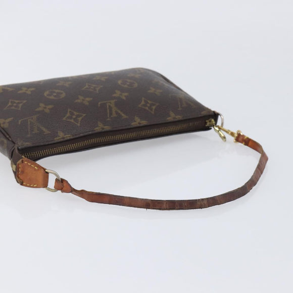 LOUIS VUITTON Monogram Pochette Accessoires Pouch M51980 LV Auth 213416