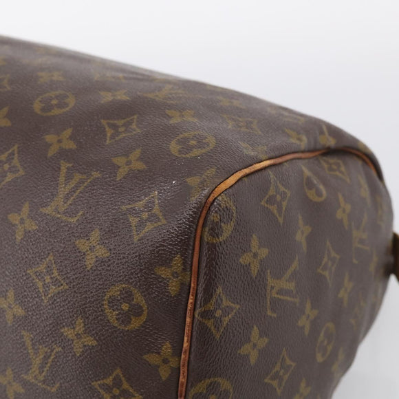 LOUIS VUITTON Monogram Speedy 35 Hand Bag M41524 LV Auth 213422