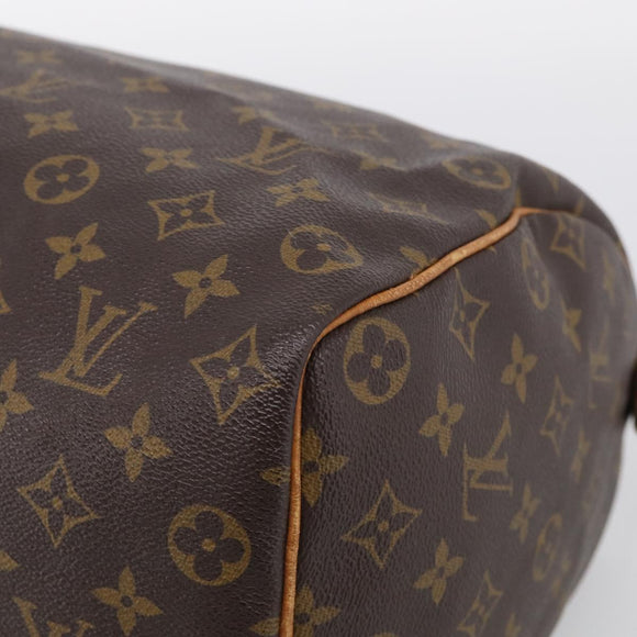 LOUIS VUITTON Monogram Speedy 35 Hand Bag M41524 LV Auth 213423