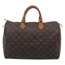 LOUIS VUITTON Monogram Speedy 35 Hand Bag M41524 LV Auth 213423-3