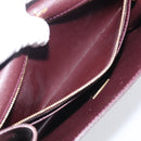 LOUIS VUITTON Taiga Leather Selenga Clutch Bag Acajou M30786 LV Auth 213434A-23