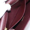 LOUIS VUITTON Taiga Leather Selenga Clutch Bag Acajou M30786 LV Auth 213434A-24