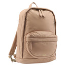 BURBERRY Backpack Leather Beige Gold Auth 213435A-1