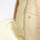 BURBERRY Backpack Leather Beige Gold Auth 213435A-21