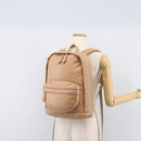 BURBERRY Backpack Leather Beige Gold Auth 213435A-24