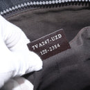 FENDI Zucca Canvas Shoulder Bag PVC Silver Black 7VA247 Auth 213441-26