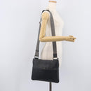FENDI Zucca Canvas Shoulder Bag PVC Silver Black 7VA247 Auth 213441-27