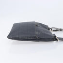 FENDI Zucca Canvas Shoulder Bag PVC Silver Black 7VA247 Auth 213441-4