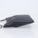 FENDI Zucca Canvas Shoulder Bag PVC Silver Black 7VA247 Auth 213441-5