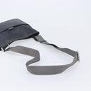 FENDI Zucca Canvas Shoulder Bag PVC Silver Black 7VA247 Auth 213441-7