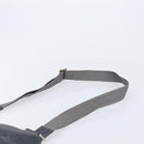 FENDI Zucca Canvas Shoulder Bag PVC Silver Black 7VA247 Auth 213441-8