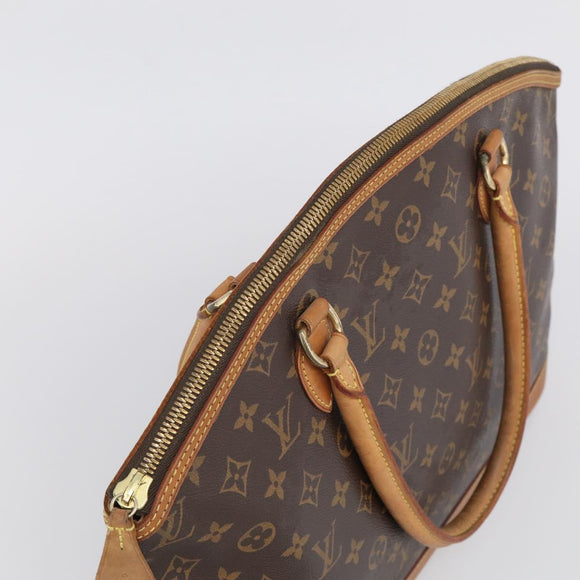 LOUIS VUITTON Monogram Lockit Horizontal Hand Bag M40104 LV Auth 213452A