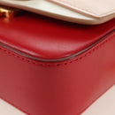 Chloe Hand Bag Leather 2way Red Gold Auth 213456M-15