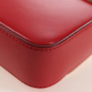 Chloe Hand Bag Leather 2way Red Gold Auth 213456M-17