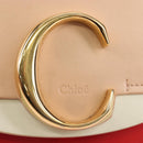 Chloe Hand Bag Leather 2way Red Gold Auth 213456M-20