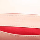 Chloe Hand Bag Leather 2way Red Gold Auth 213456M-24