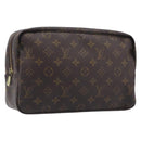 LOUIS VUITTON Monogram Trousse Toilette 28 Clutch Bag M47522 LV Auth 213468-1