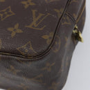 LOUIS VUITTON Monogram Trousse Toilette 28 Clutch Bag M47522 LV Auth 213468-10