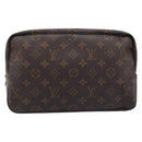 LOUIS VUITTON Monogram Trousse Toilette 28 Clutch Bag M47522 LV Auth 213468-2