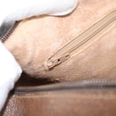 GUCCI GG Supreme Web Sherry Line Boston Bag PVC Beige Gold 39 02 007 Auth 213472-20