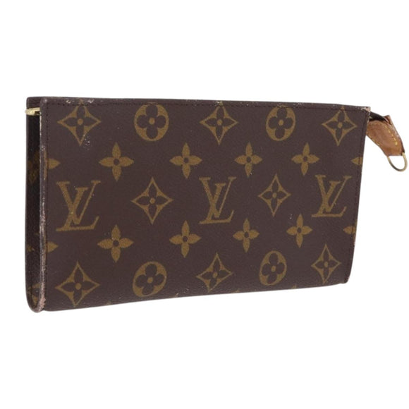 LOUIS VUITTON Monogram Bucket GM Accessory Pouch LV Auth 213477