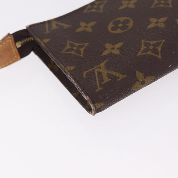 LOUIS VUITTON Monogram Bucket GM Accessory Pouch LV Auth 213477