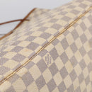 LOUIS VUITTON Damier Azur Neverfull GM Tote Bag N41360 LV Auth 213479-16