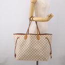 LOUIS VUITTON Damier Azur Neverfull GM Tote Bag N41360 LV Auth 213479-30