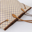 LOUIS VUITTON Damier Azur Neverfull GM Tote Bag N41360 LV Auth 213479-6
