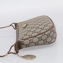 GUCCI GG Plus Supreme Shoulder Bag PVC 2 Set Beige Auth 213487-10