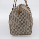 GUCCI GG Plus Supreme Shoulder Bag PVC 2 Set Beige Auth 213487-4