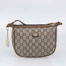 GUCCI GG Plus Supreme Shoulder Bag PVC 2 Set Beige Auth 213487-8