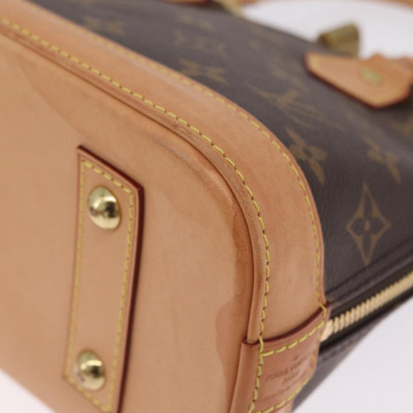 LOUIS VUITTON Monogram Alma BB Hand Bag 2way M53152 LV Auth 213496V