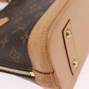 LOUIS VUITTON Monogram Alma BB Hand Bag 2way M53152 LV Auth 213496V-15