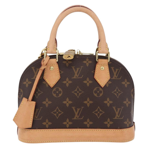 LOUIS VUITTON Monogram Alma BB Hand Bag 2way M53152 LV Auth 213496V