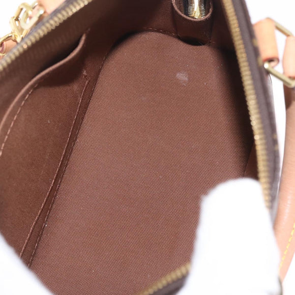 LOUIS VUITTON Monogram Alma BB Hand Bag 2way M53152 LV Auth 213496V