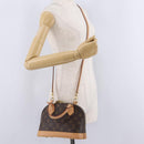 LOUIS VUITTON Monogram Alma BB Hand Bag 2way M53152 LV Auth 213496V-26
