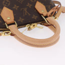 LOUIS VUITTON Monogram Alma BB Hand Bag 2way M53152 LV Auth 213496V-7