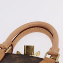 LOUIS VUITTON Monogram Alma BB Hand Bag 2way M53152 LV Auth 213496V-8