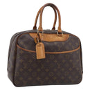 LOUIS VUITTON Monogram Deauville Hand Bag M47270 LV Auth 213501-1