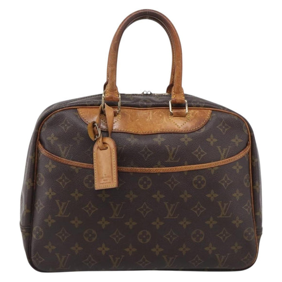 LOUIS VUITTON Monogram Deauville Hand Bag M47270 LV Auth 213501