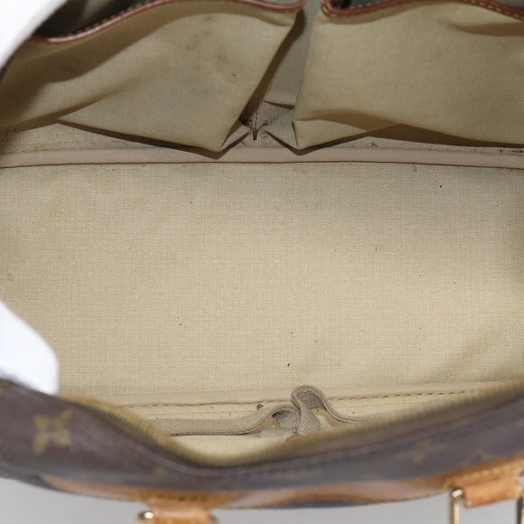 LOUIS VUITTON Monogram Deauville Hand Bag M47270 LV Auth 213501