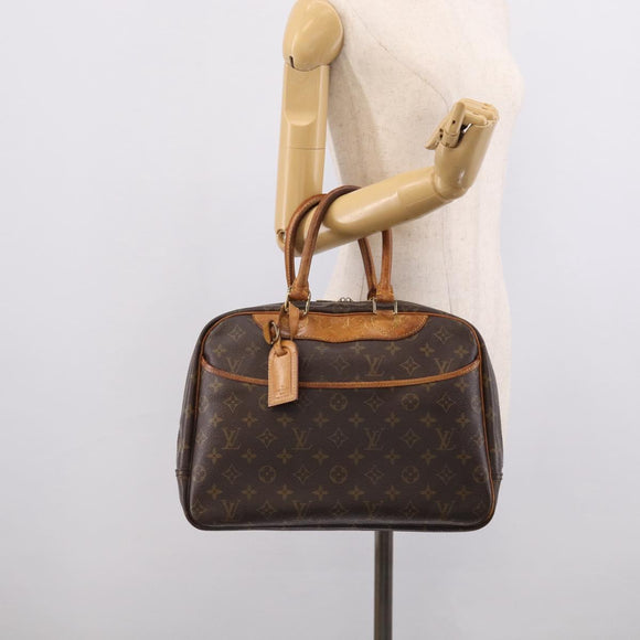 LOUIS VUITTON Monogram Deauville Hand Bag M47270 LV Auth 213501